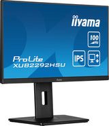Monitor Iiyama Tft Xub2292hsu 54.6cm Ips 21.5'' 1920x1080 Hdmi Dp 4xusb Höv