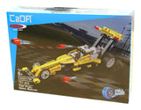 Jamara Cada Drag Racing 1:24 Bricks Amarillo