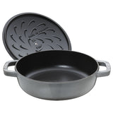 Staub Sartén Profunda De 28 Cm Con Tapa 40511-470-0