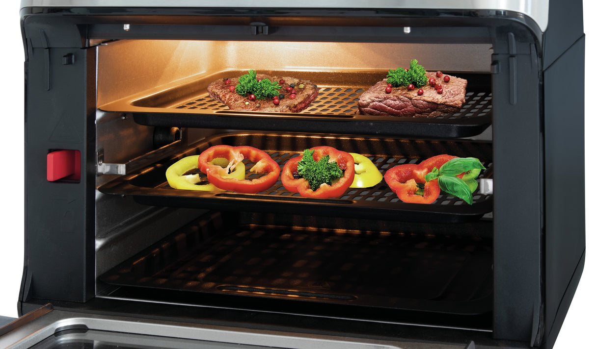 EAN 4006160312003 - ProfiCook PC-FR 1200 H Sencillo 11 L Independiente 1500 W Freidora de aire caliente Negro, Acero inoxidab imagen 5