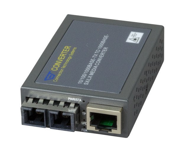 Efb Compacto Media Convertidor Rj45-Sc 550m Mm Gigabit Ethernet