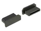 Staubschutz Für Hdmi Mini-C Buchse Ohne Griff 10 Stück Schwarz