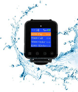 Avpos Avp-Ac-W01 Reloj Avisador Camareros - 4 Mensajes Simultaneos - Vibracion - Pitido - Negro