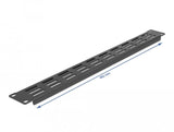 19? Netzwerkschrank Panel Mit Lüftungsschlitzen Horizontal 1 He Schwarz