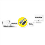 EAN 7630049619821 - ROLINE 11445780 1 m DisplayPort HDMI Negro imagen 5