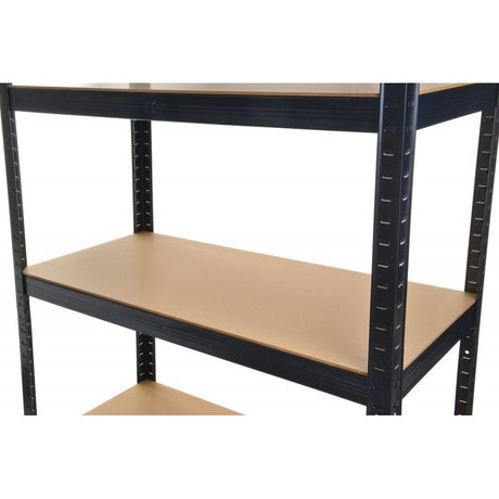 EAN 5902838469880 - Topeshop REGAŁ P9030 CZARNY soporte para almacenar herramientas de jardín Independiente Acero galvanizado imagen 5