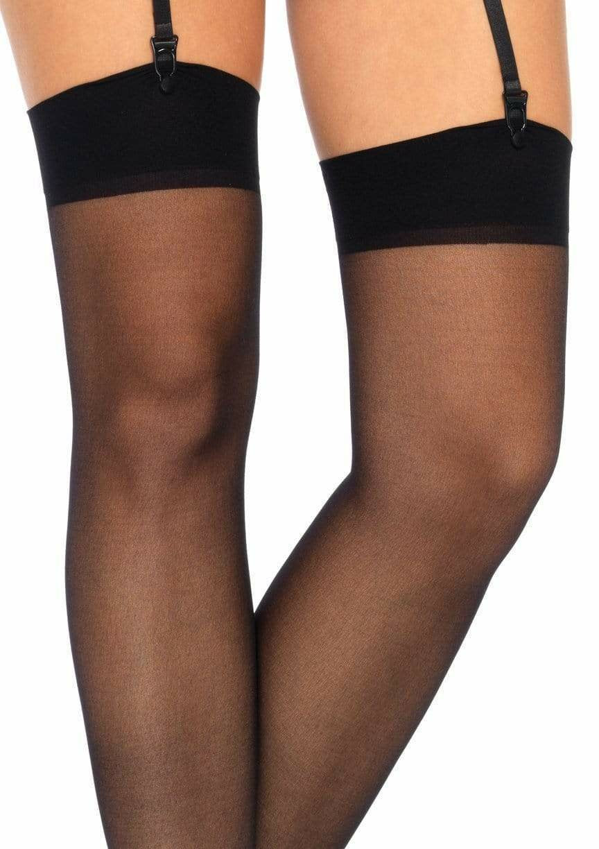 Leg Avenue - Medias Negras Plus