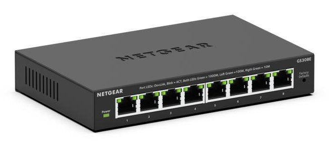 Netgear Gs308e, Conmutador Gs308e-400eus