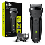 EAN 4210201276357 - Braun Series 3 81702941 afeitadora Máquina de afeitar de láminas Recortadora Negro imagen 2