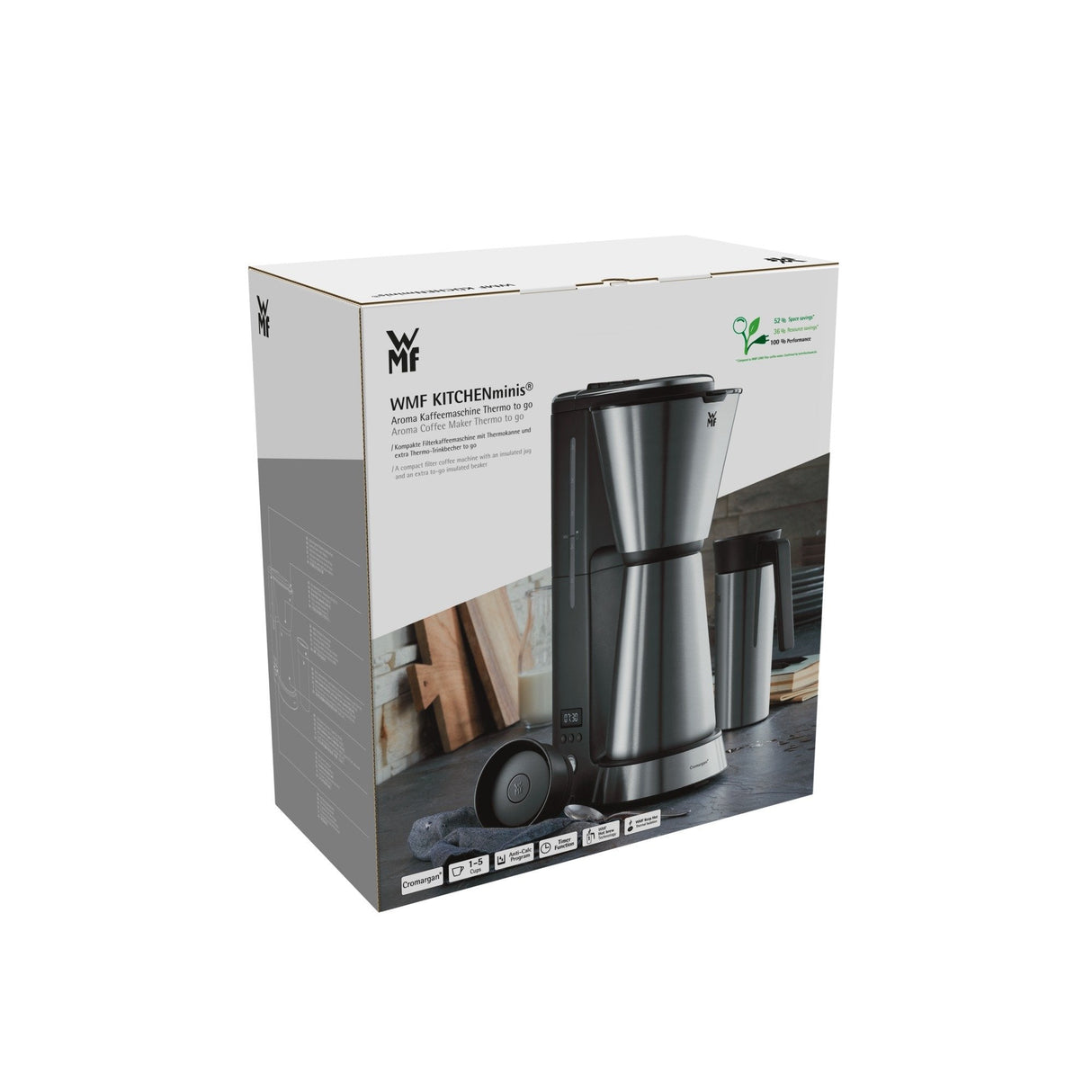 Cafetera  Wmf Kitchenminis 04.1226.0011  Eléctrica Semi-Automática De Filtro 0,625 L