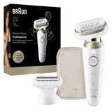 EAN 8700216963206 - Braun Silk·épil 9 Flex 9-030 3D 40 pinzas Blanco, Oro imagen 2