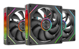 EAN 8435693111320 - Mars Gaming MF-LINKFINITYKIT2 Carcasa del ordenador Ventilador 12 cm Negro 3 pieza(s) imagen 5