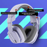 Auriculares Con Microfono Logitech A10 Astro Gaming Gen 2 Jack 3.5mm Blanco