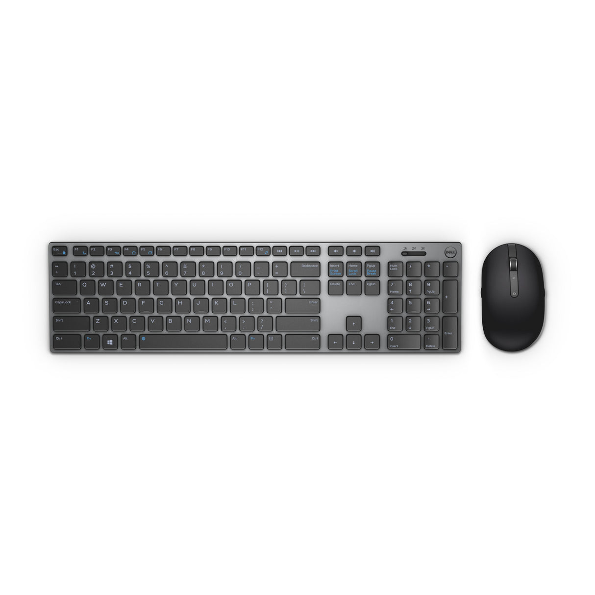 Dell Pack Teclado + Ratón Inalámbrico Km717 - Arabe (Qwerty)