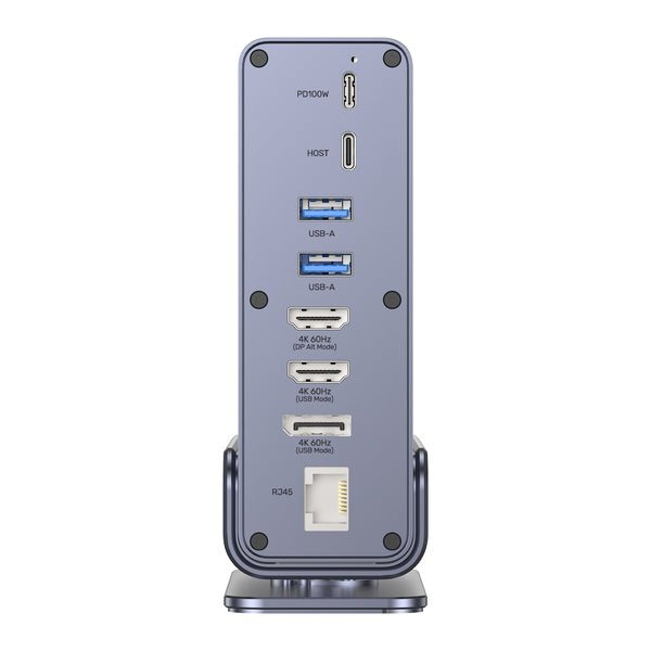 Unitek D1135agy01 Universal Dock Station Displaylink 4k X3