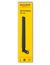 Delock 5g Lte Antenne Sma Stecker -0.5-2.3dbi Omnidirektional Mit Kippgelenk Schwarz