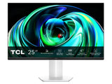 EAN 5901292529048 - TCL 25G54 pantalla para PC 63,5 cm (25") 1920 x 1080 Pixeles Full HD QLED Blanco imagen 1