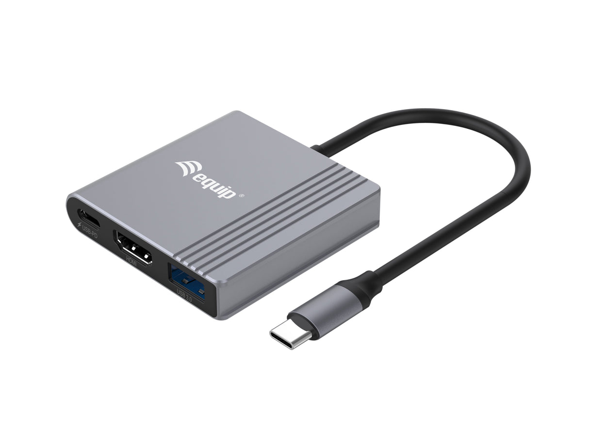 EAN 4015867228876 - Equip 133488 Adaptador gráfico USB 3840 x 2160 Pixeles Negro, Gris imagen 1