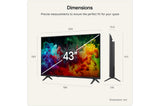 Televisor Lg Qned Evo Ai Qned72 Mini Led 43qned72b6b 43' Ultra Hd 4k Smart Tv Wifi
