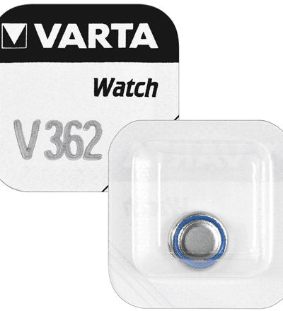 Varta Bateria Silver Oxide, 362, Sr58, 1.55v  (10-Pack) 00362 101 111
