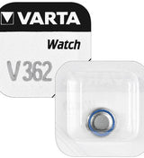 Varta Bateria Silver Oxide, 362, Sr58, 1.55v  (10-Pack) 00362 101 111