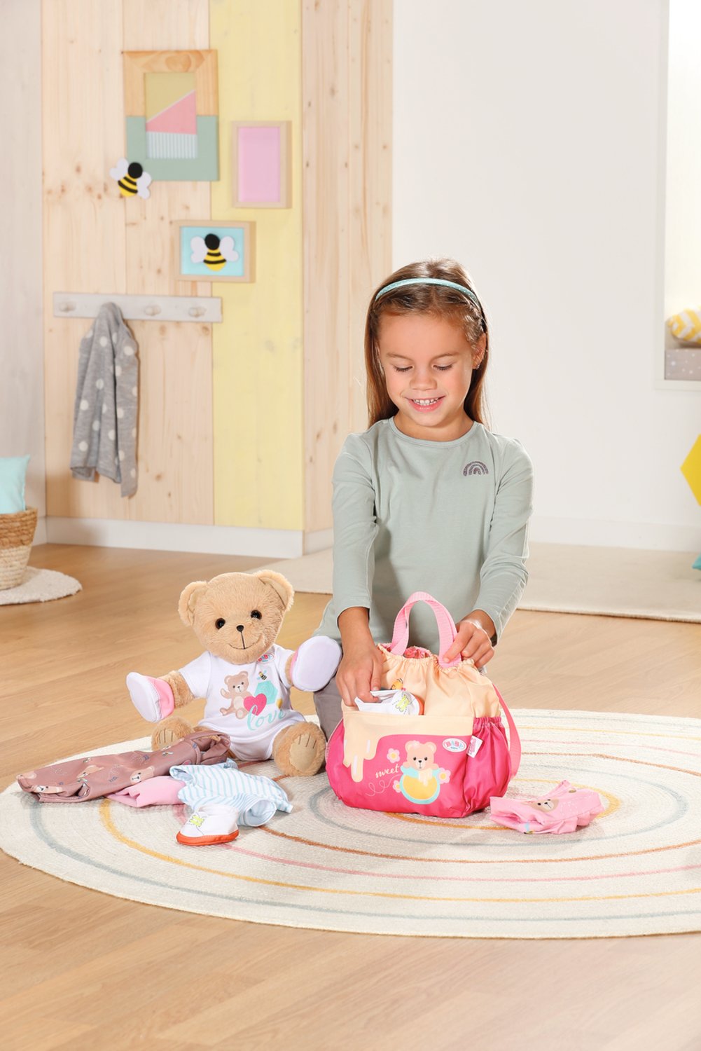 Mochila De Osito Baby Born® De Zapf Creation (Amarillo) 834831