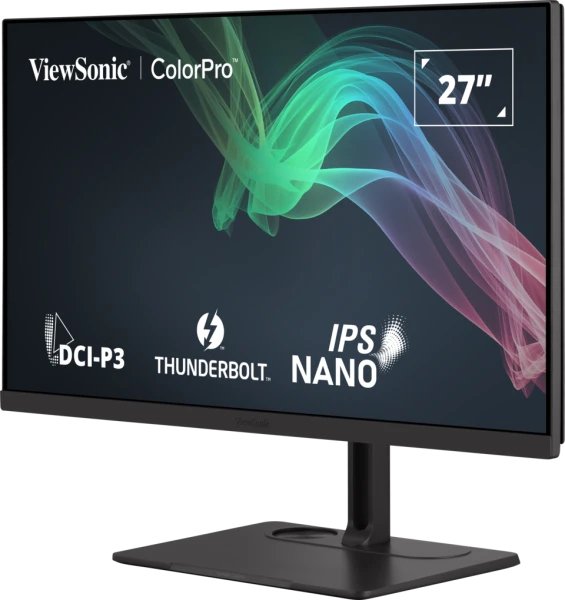 Viewsonic Vp2776t-4k, Monitor Led 68,5 Cm 27", Negro Mate, Ultrahd 4k, Ips, Thunderbolt 4, Validado Por Pantone Vp2776t-4k