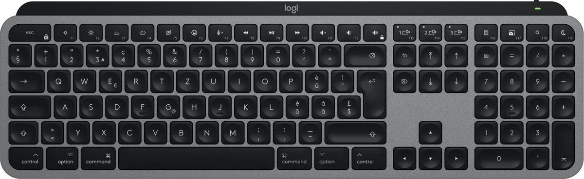 Logitech Mx Keys S For Mac - Space Gris - Emea28-935 (Ch)