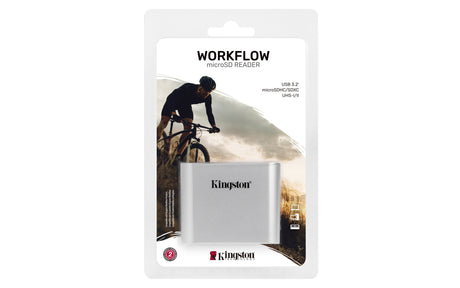 EAN 0740617307757 - Kingston Technology Workflow microSD Reader Negro, Plata imagen 2