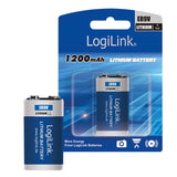 Battery, Lithium 9v , 1pcs. Blister Packing
