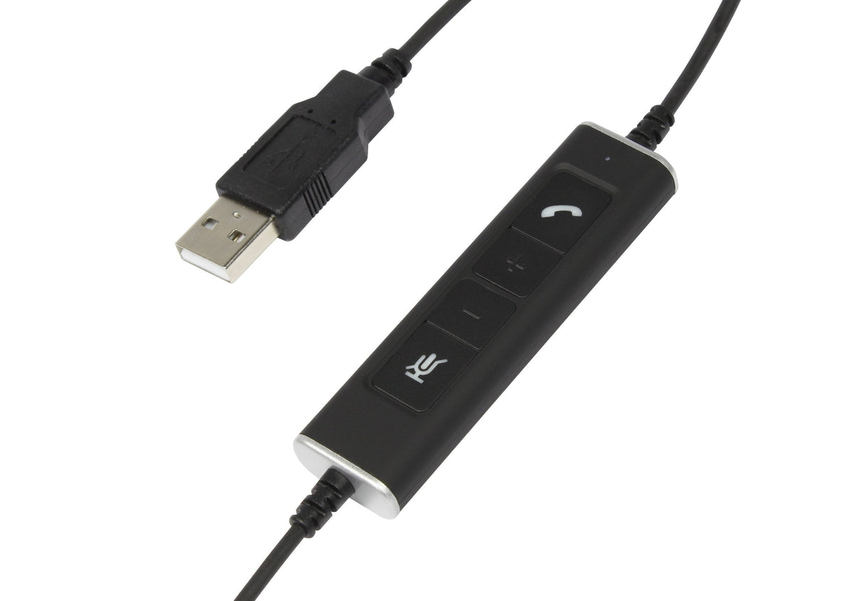 Plusonic Usb Headset 10.2p, Binaural, Compatible To Bbb