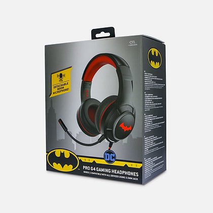 Auriculares Gaming Otl Technologies Dc Comics Batman Pro G4