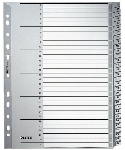 Leitz Ordnerregister 1281 Vollformat - 1 Juego
