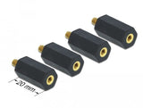 Delock Abstandshalter M4 X M3, Sechskant, Innen / Aussen, 20 Mm Negro 4 Piezas