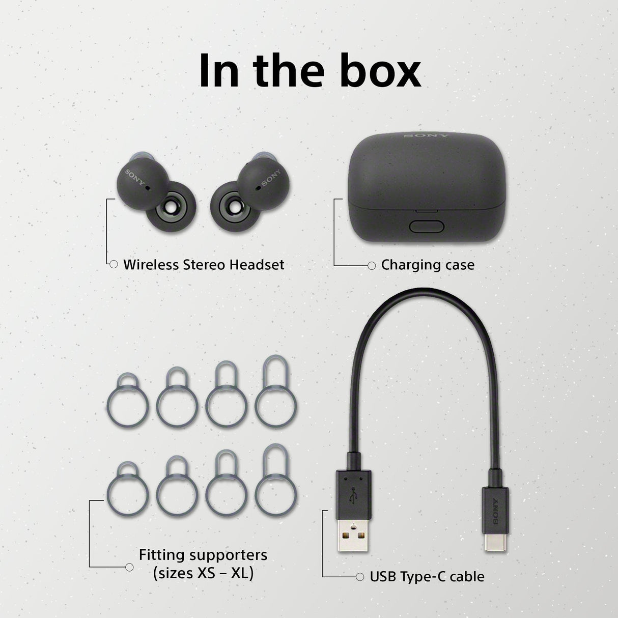 Sony Linkbuds Wf-L900 - True Wireless-Kopfhörer , Gris