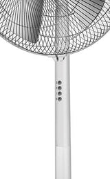 Unold 86820 Ventilador De Pie Silverline Blanco / Gris