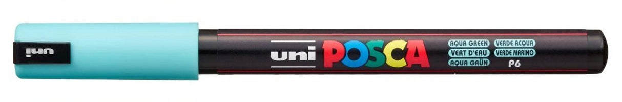 Posca Marcador  Pc-1mr No Permanente Punta Extrafina 0.7mm Verde Marino