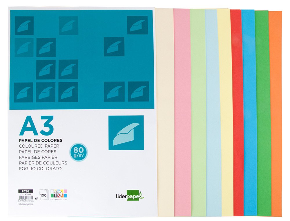 Papel A3 80gr/M2 10 Paquete 100h