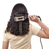 EAN 3030050064308 - BaByliss EasyWaves Plancha alisadora y rizadora para flequillo Caliente Negro, Plata 1,8 m imagen 5