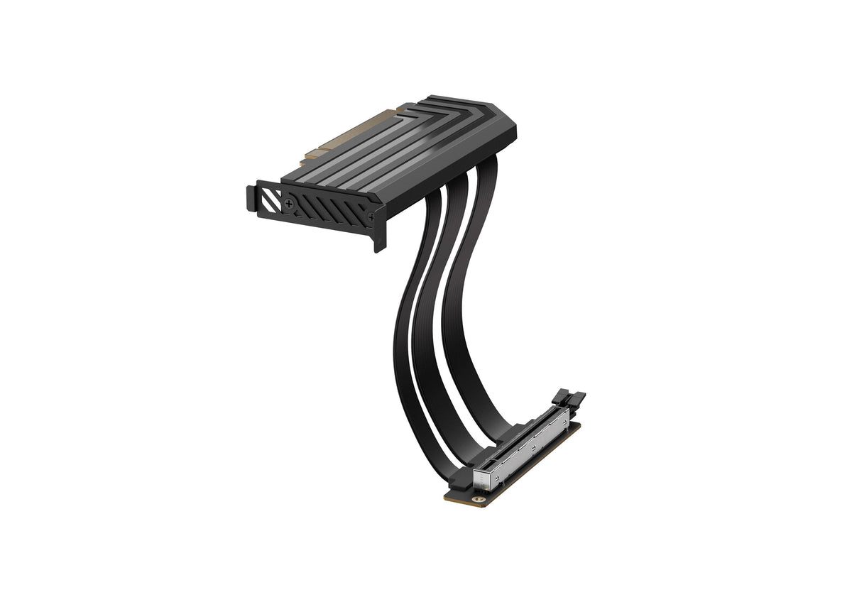 Hyte Pcie 5.0 Hyper Riser, Cable De Extensión Negro, 20cm Acc-Hyte-Pcie50-Bb