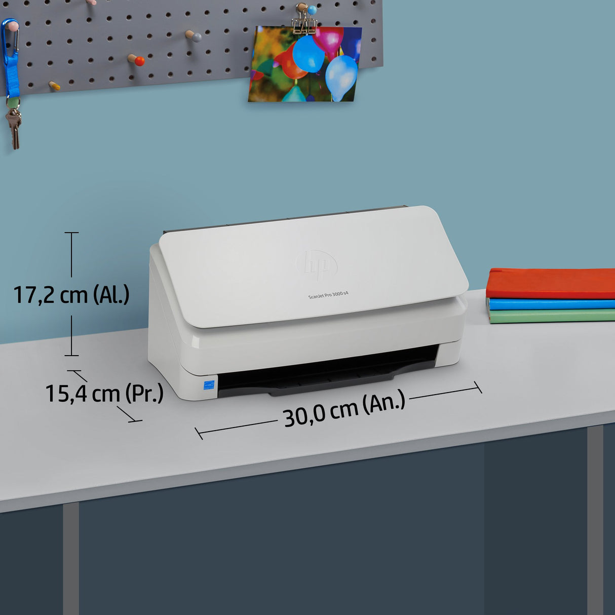 EAN 0193808948619 - HP ScanJet Pro 3000 s4 Escáner alimentado con hojas 600 x 600 DPI A4 Negro, Blanco imagen 5
