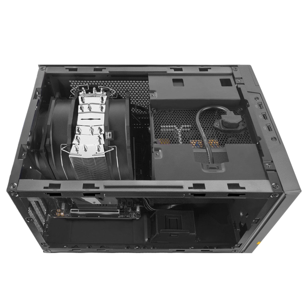 Caja Pc Silverstone Sst-Sg14b, Mini-Itx, Mini-Dtx