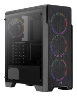 Caja Pc Aerocool Midi Ore Saturn Frgb Black Microatx/Atx/Miniitx  Frgb-G-Bk-V1 3xf
