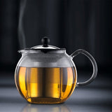 Bodum Assam Tetera 1 L Cromo, Transparente