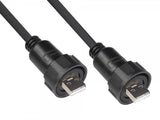 Good Connections Industrie-Stecker S4 -Usb 2.0 A-A 1m Cable Ic04-U202