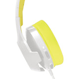 Auriculares Micro Gaming Hori Pro Pikachu Pop White Supraural 40mm Jack 3.5mm Cancelacion De Ruido
