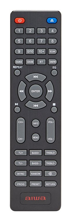 Microcadena Aiwa Msbtu-700 Dab  50w Con Altavoces