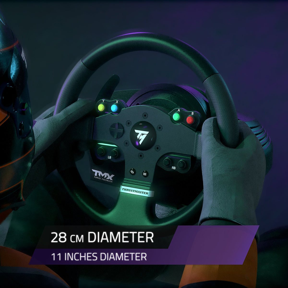 EAN 3362934402211 - Thrustmaster TMX Force Feedback Negro Volante PC, Xbox One imagen 10