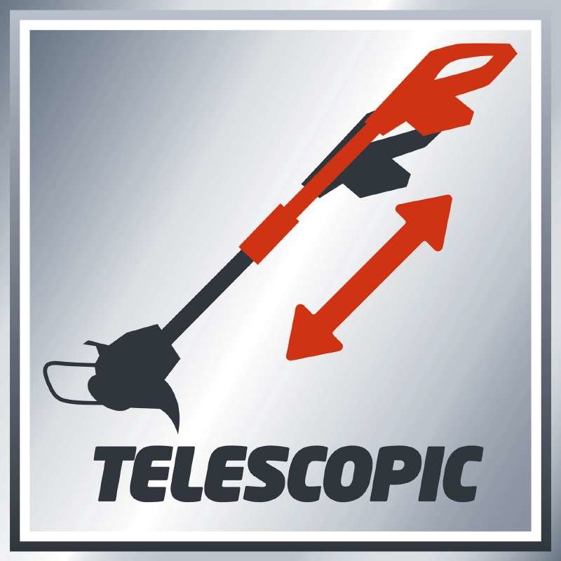 Cortabordes Inalámbrico Einhell Ge-Ct 18 Li - Solo, 18 Voltios (Rojo/Ne)  3411172