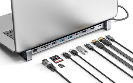 EAN 0766623190398 - Manhattan 190398 base para portátil y replicador de puertos Alámbrico USB 3.2 Gen 1 (3.1 Gen 1) Type-C Gr imagen 5